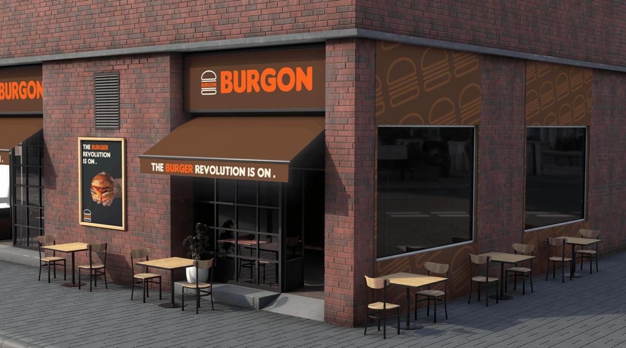 Burgon storefront